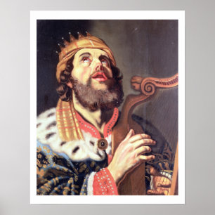 King David (panel) Poster