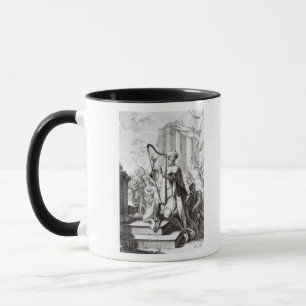 King David Playing the Lyre Mug