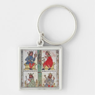 King David, Solomon, Luba and Turnis Key Ring