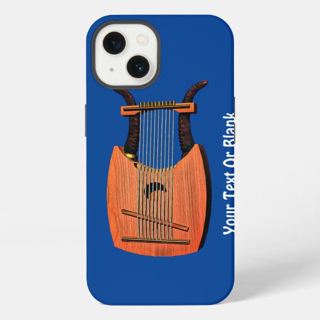 King David's Harp iPhone Case (Back)