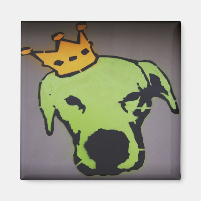 King Dog Magnet (Front)