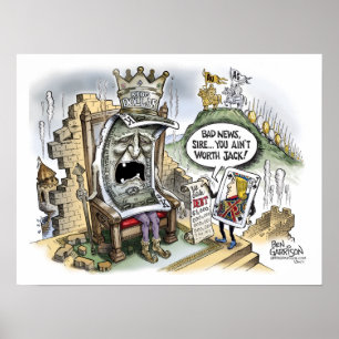 King Dollar Dethroned Print