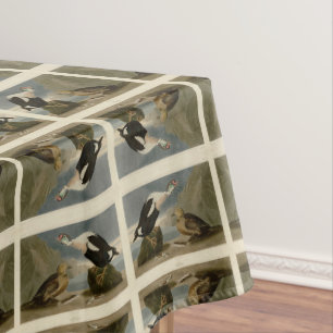 King Duck (King Eider) Audubon's Birds of America Tablecloth