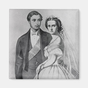 King Edward and Queen Alexandra Magnet