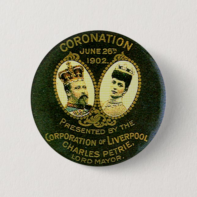 King Edward - Button (Front)