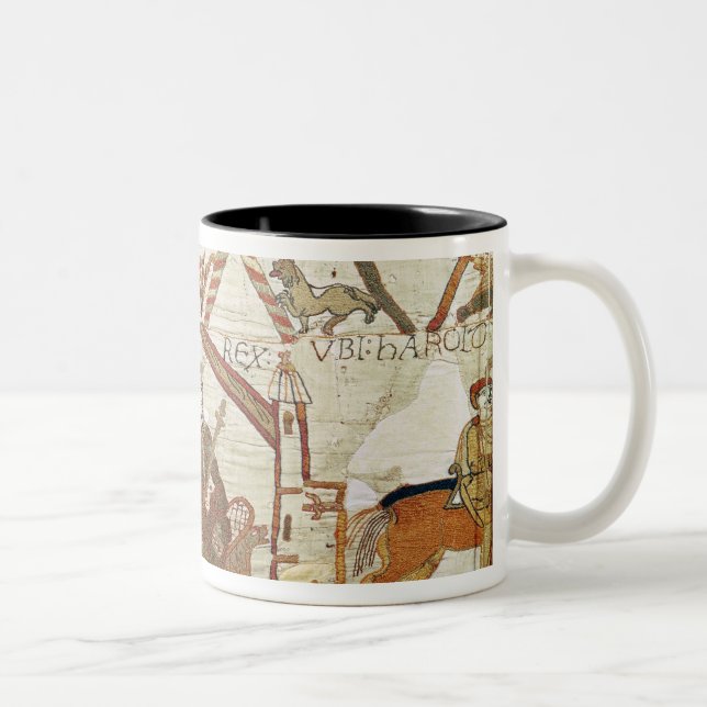 King Edward giving his instructions to Earl Two-Tone Coffee Mug (Right)