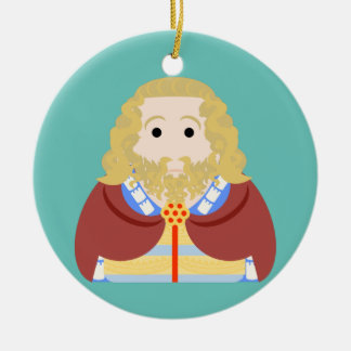 King Edward II of England Ceramic Ornament