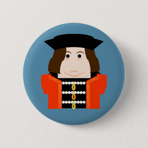 King Edward IV of England 6 Cm Round Badge