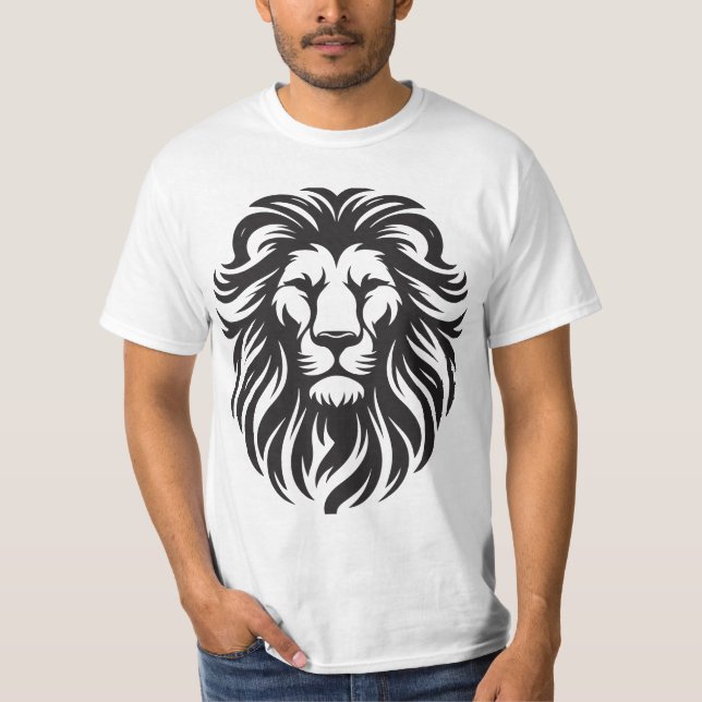 King Energy – Bold Lion Face T-Shirt (Front)
