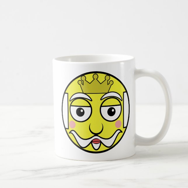 King Face Coffee Mug (Right)