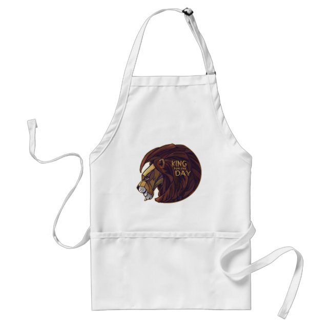 King for the Day Standard Apron (Front)