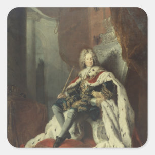 King Frederick I of Prussia Square Sticker