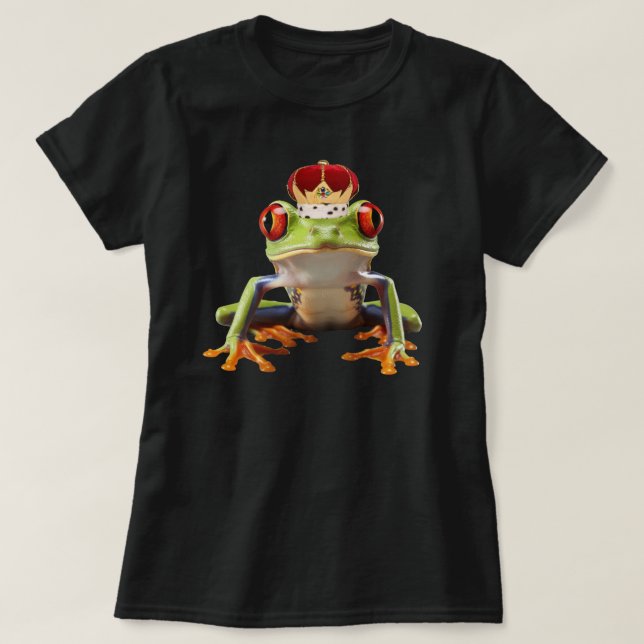 King Frog T-Shirt (Design Front)