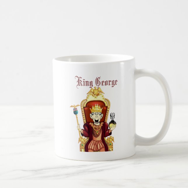 King George Coffee Mug (Right)