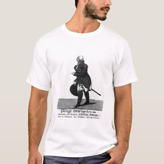 King George III, aged 72, 1810 T-Shirt (Front)