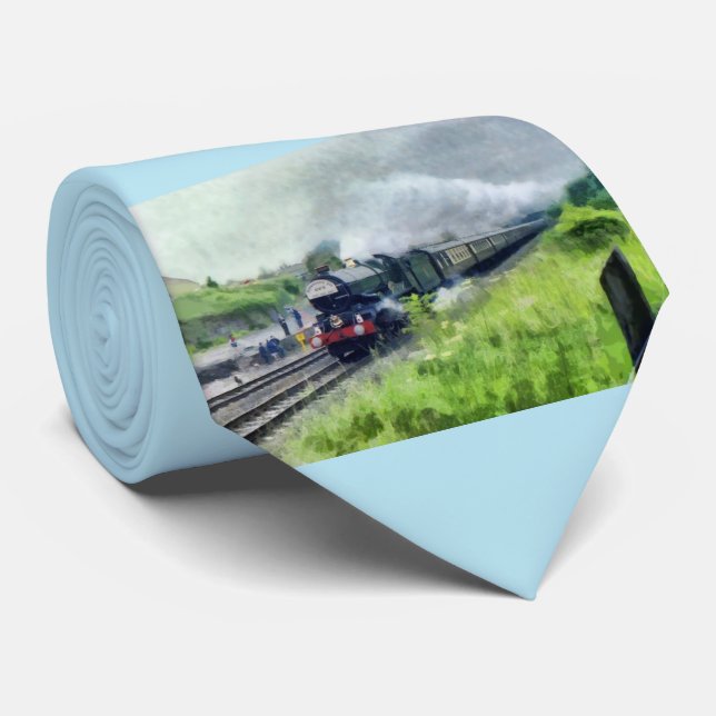 King George Steam Train Tie (Rolled)