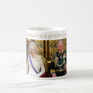King George VII and Queen Camilla Coffee Mug