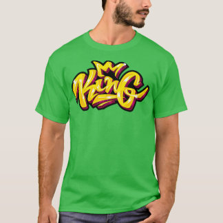 King Graffiti Art T-Shirt