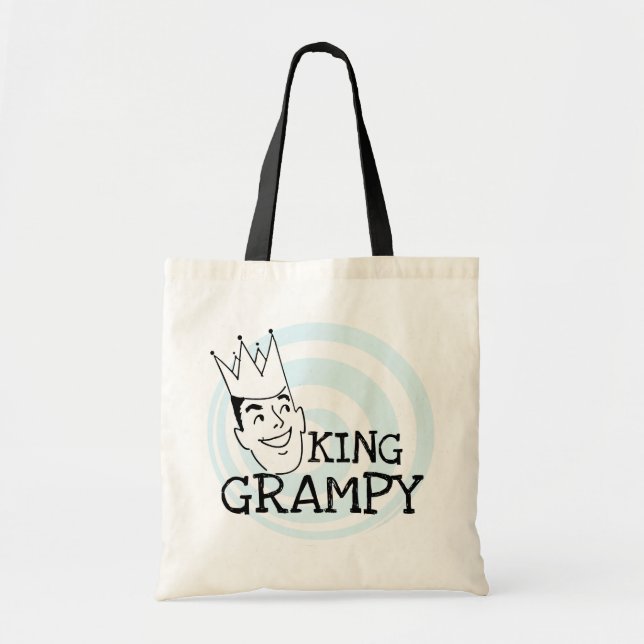 King Grampy Tshirts and Gifts Tote Bag (Front)