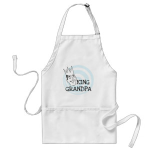 King Grandpa T-shirts and Gifts Standard Apron