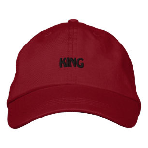 KING Handsome Stunning Elegant Comfortable-Hat  Embroidered Hat