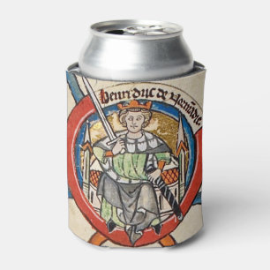 King Henry II and Eleanor of Aquitaine Can Cooler