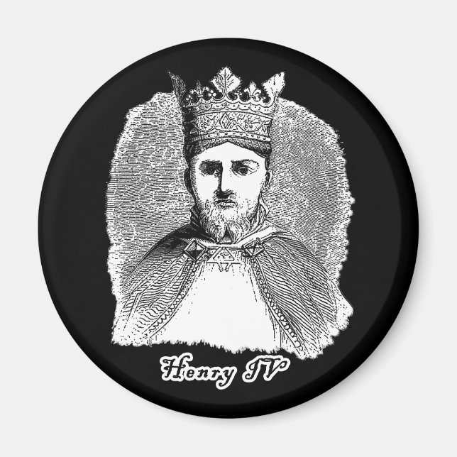 King Henry IV Portrait on Tshirts and Gifts Magnet (Front)