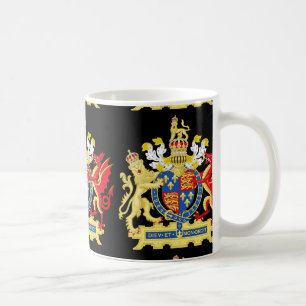 KING HENRY THE EIGHTH COAT OF ARMS COFFEE MUG