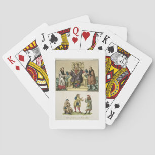 King Henry VIII (1491-1547) from the frontispiece Playing Cards