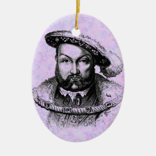 King Henry VIII Ceramic Tree Decoration