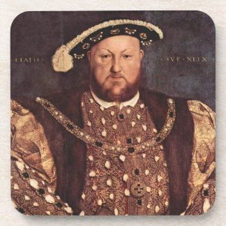 KIng Henry VIII Cork Coaster