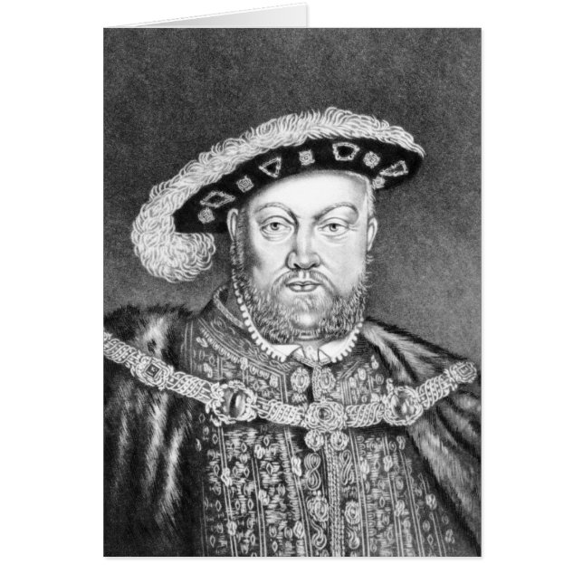 King Henry VIII  illustration (Front)