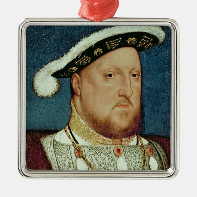 King Henry VIII Metal Ornament (Front)