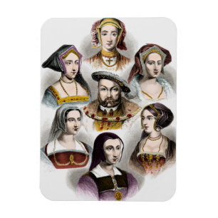 King Henry VIII of England   His Six Wives Magnet