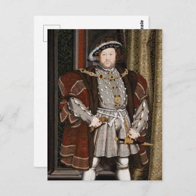 King Henry VIII Postcard (Front/Back)