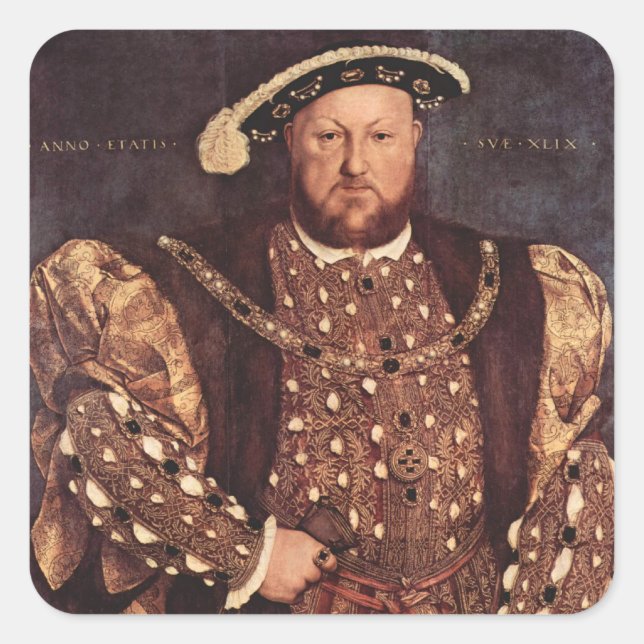 King Henry VIII Stickers (Front)