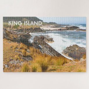 King Island: Windswept bay, Tasmania, Australia Jigsaw Puzzle
