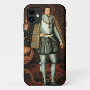 King James I of England (1566-1625) (oil on canvas iPhone 11 Case