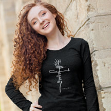 KING JESUS Christian Women's Long Sleeve
