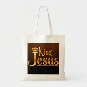 King Jesus Tote Bag