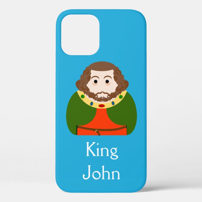 King John of England Case-Mate iPhone Case (Back)