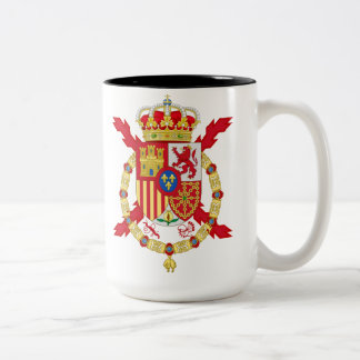 King Juan Carlos of Spain Two-Tone Coffee Mug