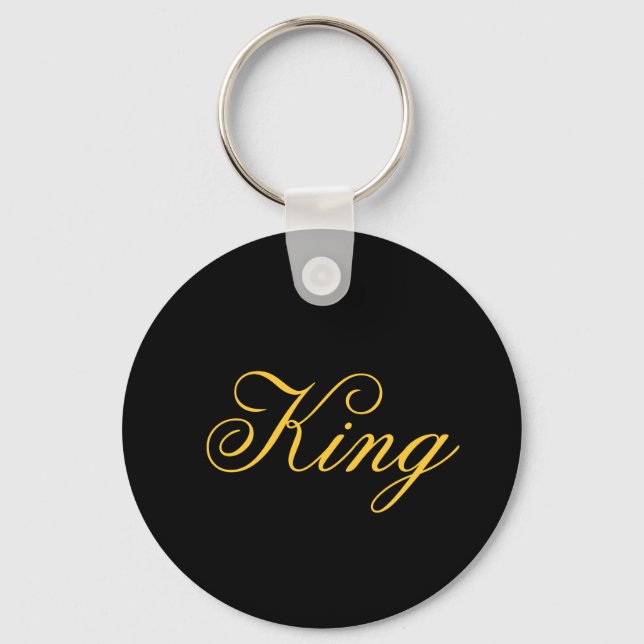King Keychain (Front)
