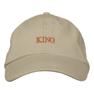King Khaki Gold Hat Handsome Men Super Boys Cap