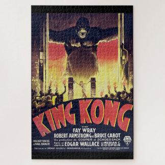 King Kong Challenge Puzzle Vintage Style
