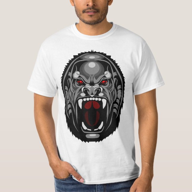 king kong face T-Shirts (Front)