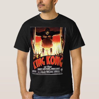 King Kong Scifi Alien Comic Comics 80s 70s Retro T-Shirt