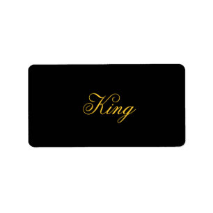 King Labels