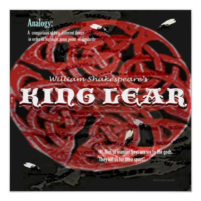 King Lear Analogy Poster (Front)