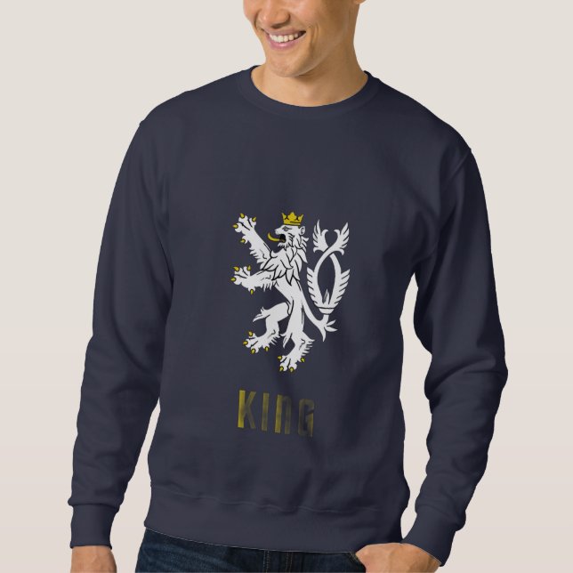 King Lion Crest Sweatshirt (Front)